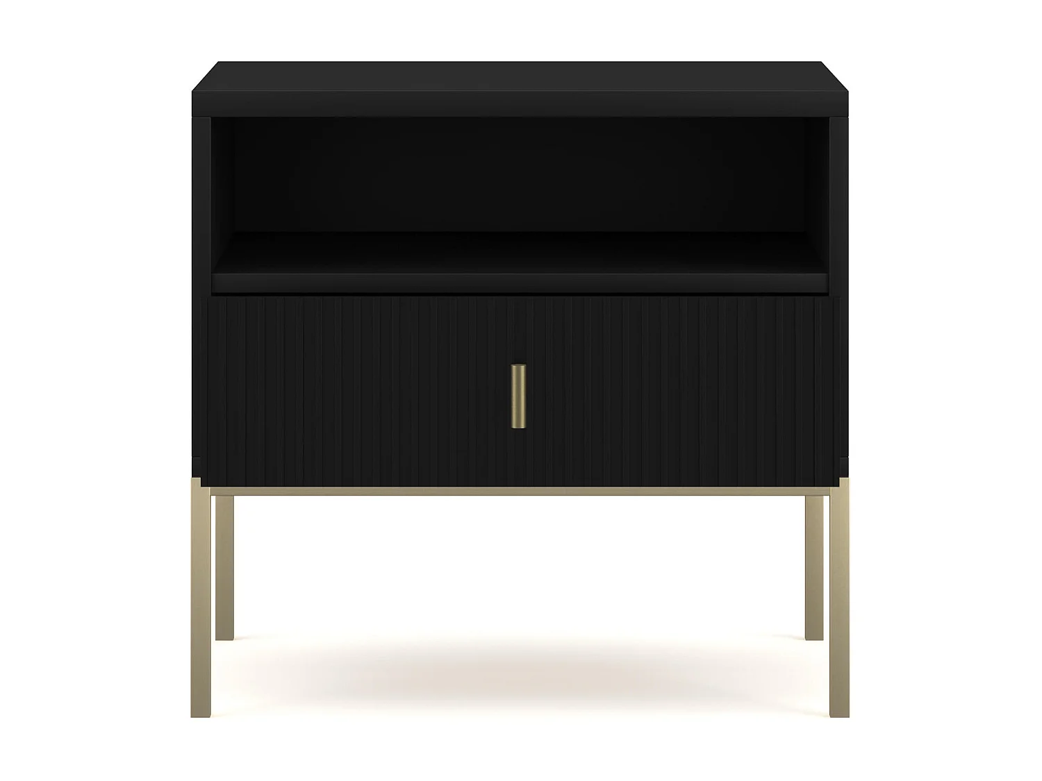 Nachtkastje MAGGIORE NS54 1D 54x39x52 Zwart