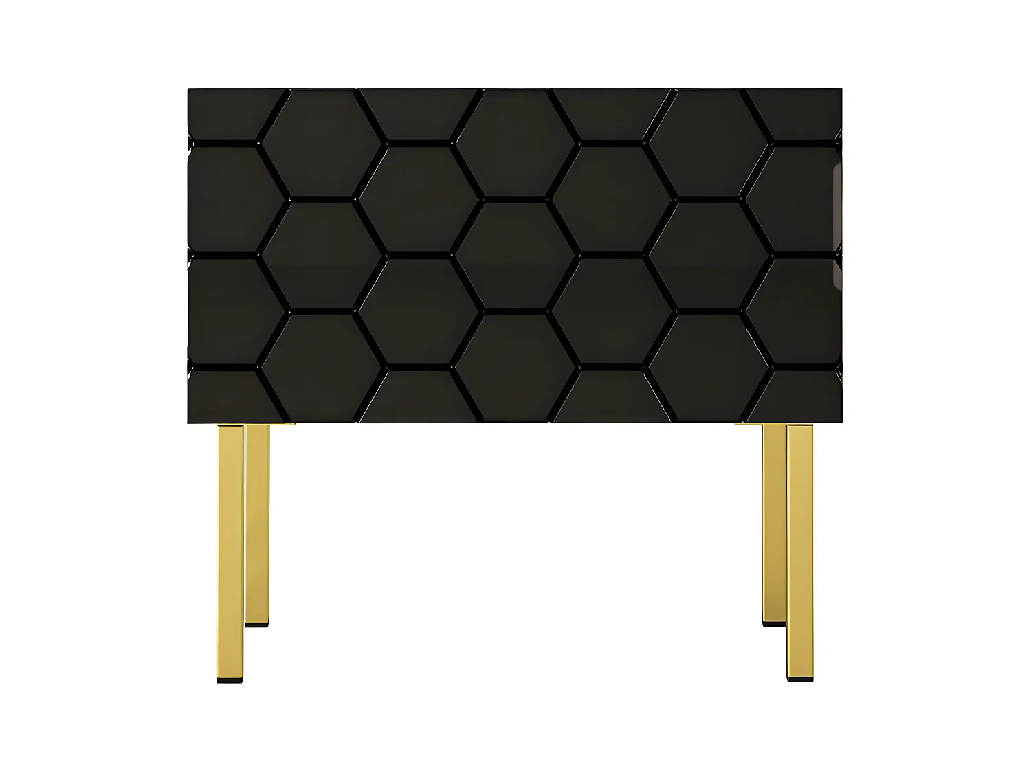 Table De Chevet HEXA NS50 1D 50x37x45 Noir