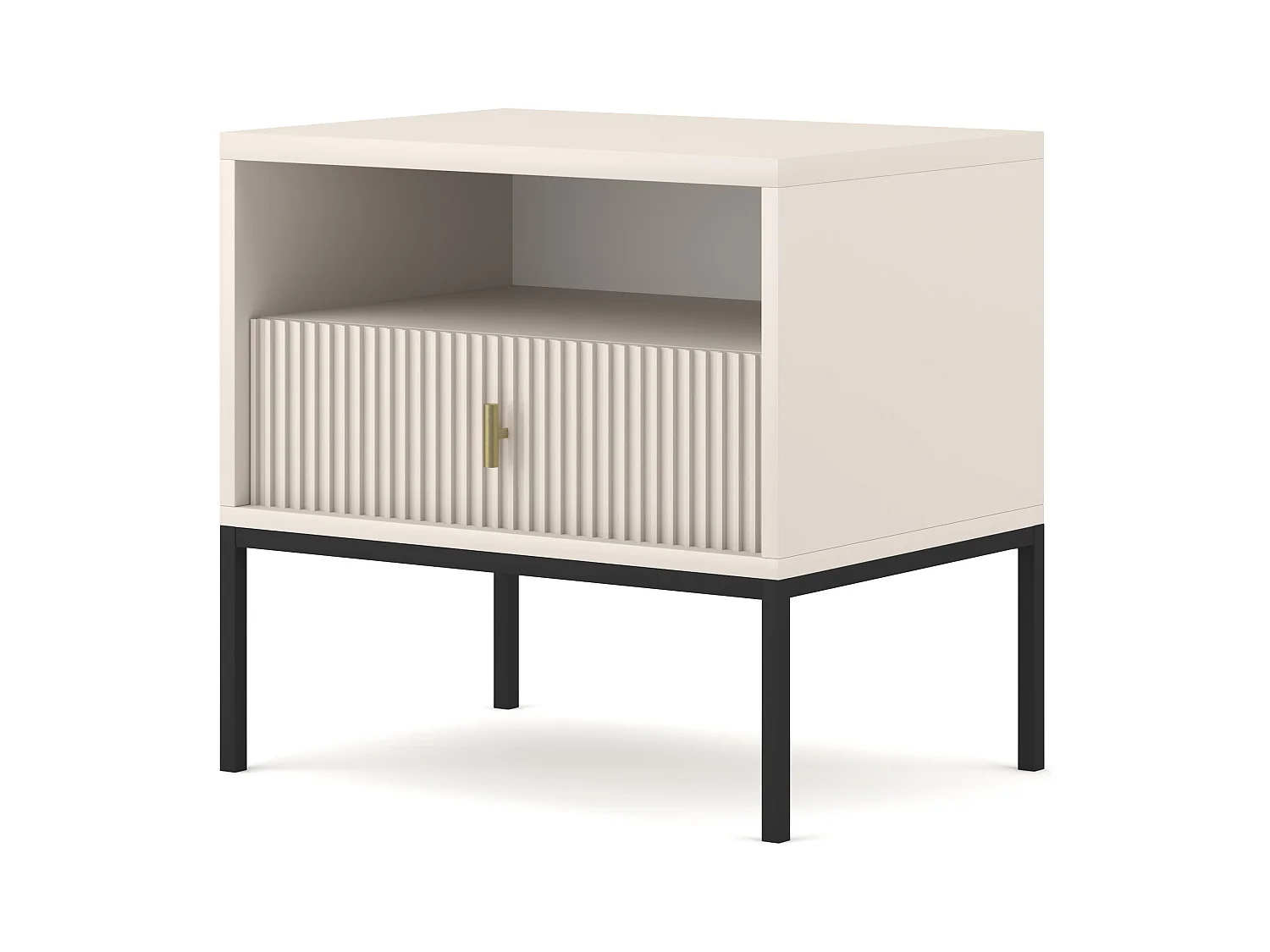 Table De Chevet MAGGIORE NS54 1D 54x39x52 Beige
