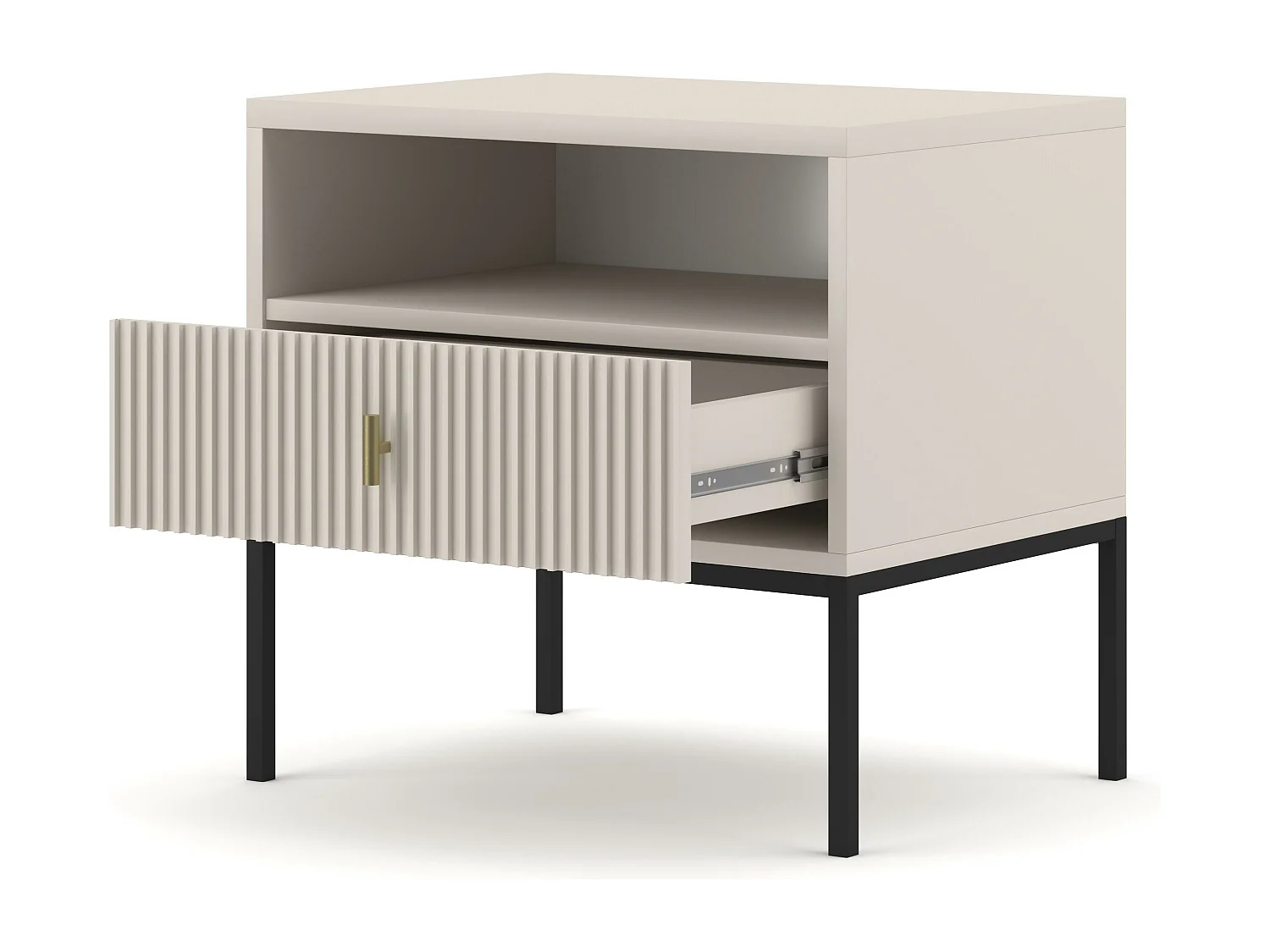 Nachtkastje MAGGIORE NS54 1D 54x39x52 Beige