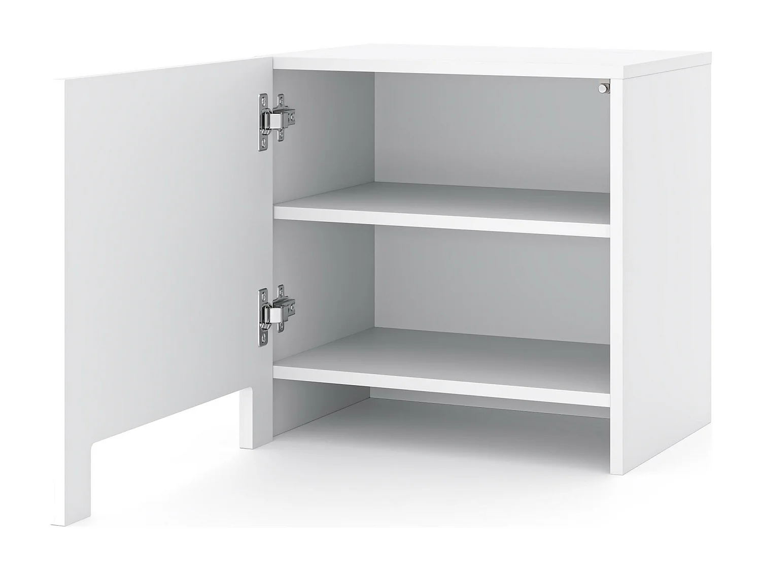 Table De Chevet ARCO NS50 50x35x49 Blanc