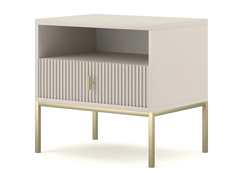 Mesa Cabeceira MAGGIORE NS54 1D 54x39x52 Bege