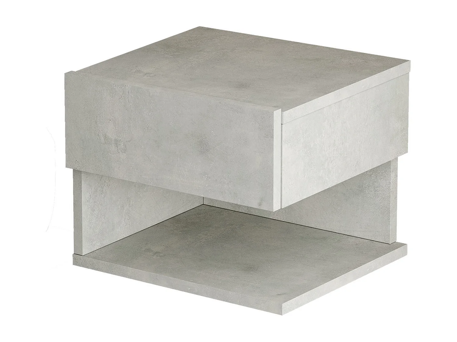 Table De Chevet LOVE NS40 1D 40x35x31 Gris