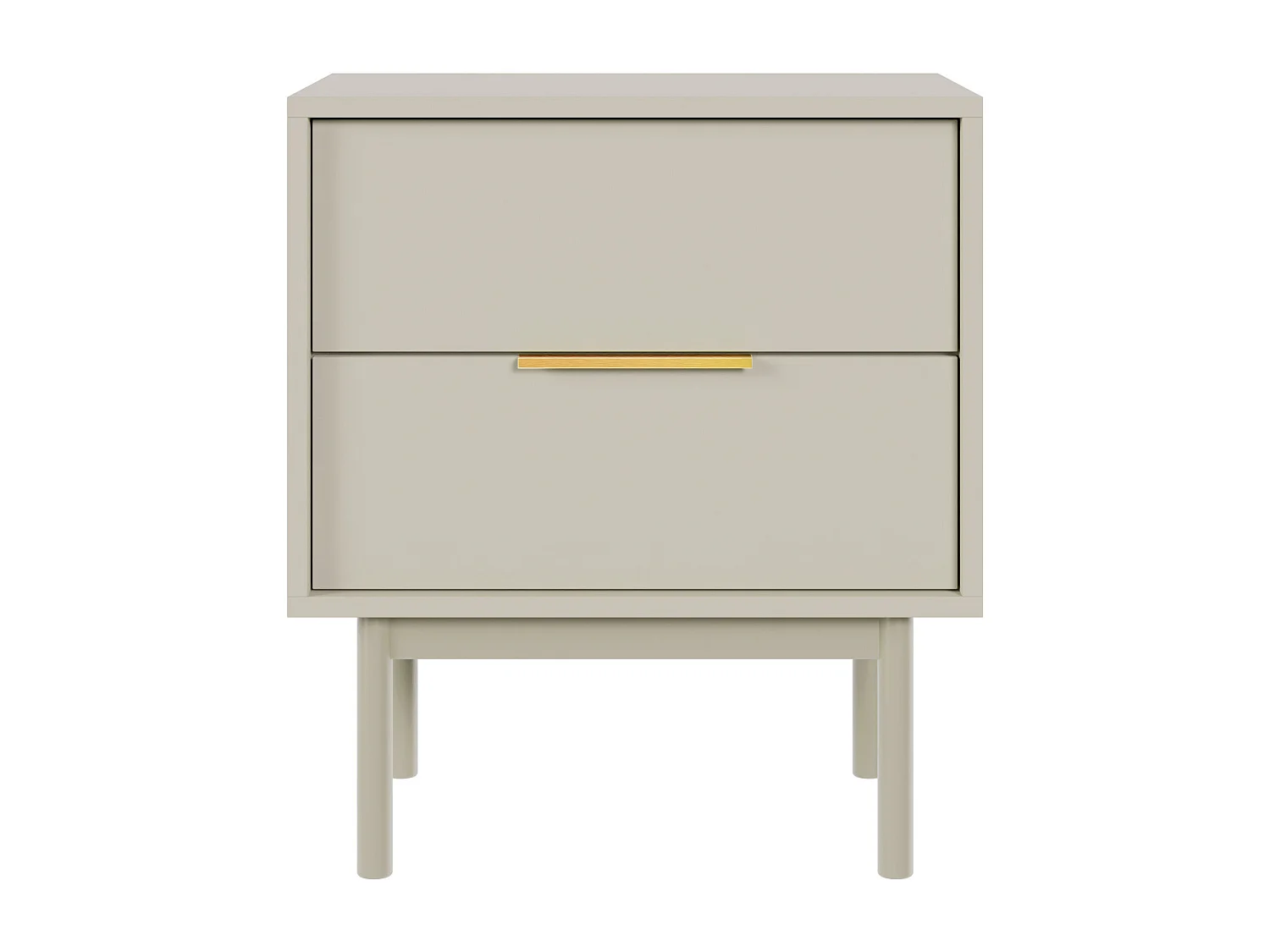 Nachtkastje VIVA NS54 2D 54x39x63 Beige