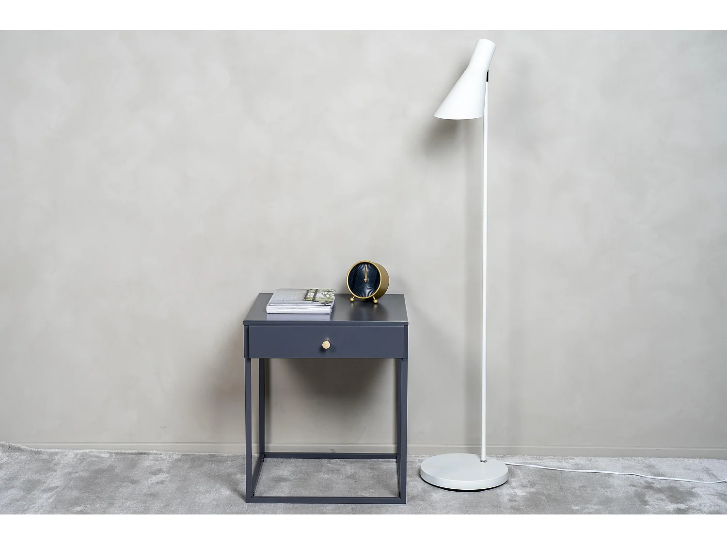 Nachttisch BAKAL NS41 1D 41x43x50 Grau