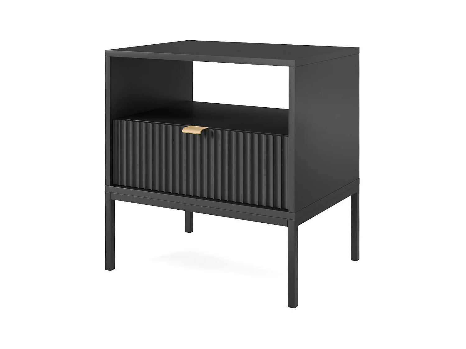 Table De Chevet AVON NS54 1D 54x39x56 Noir