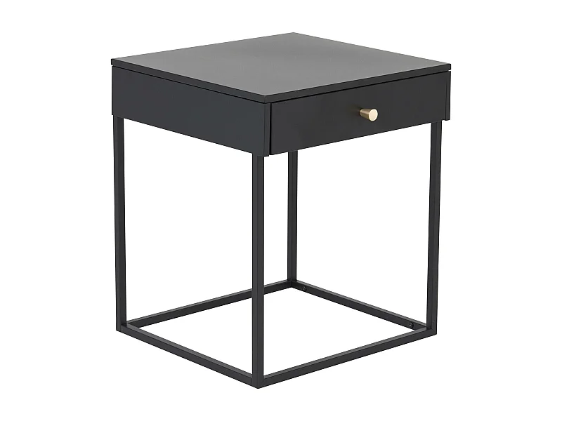 Comodino BAKAL NS41 1D 41x43x50 Nero