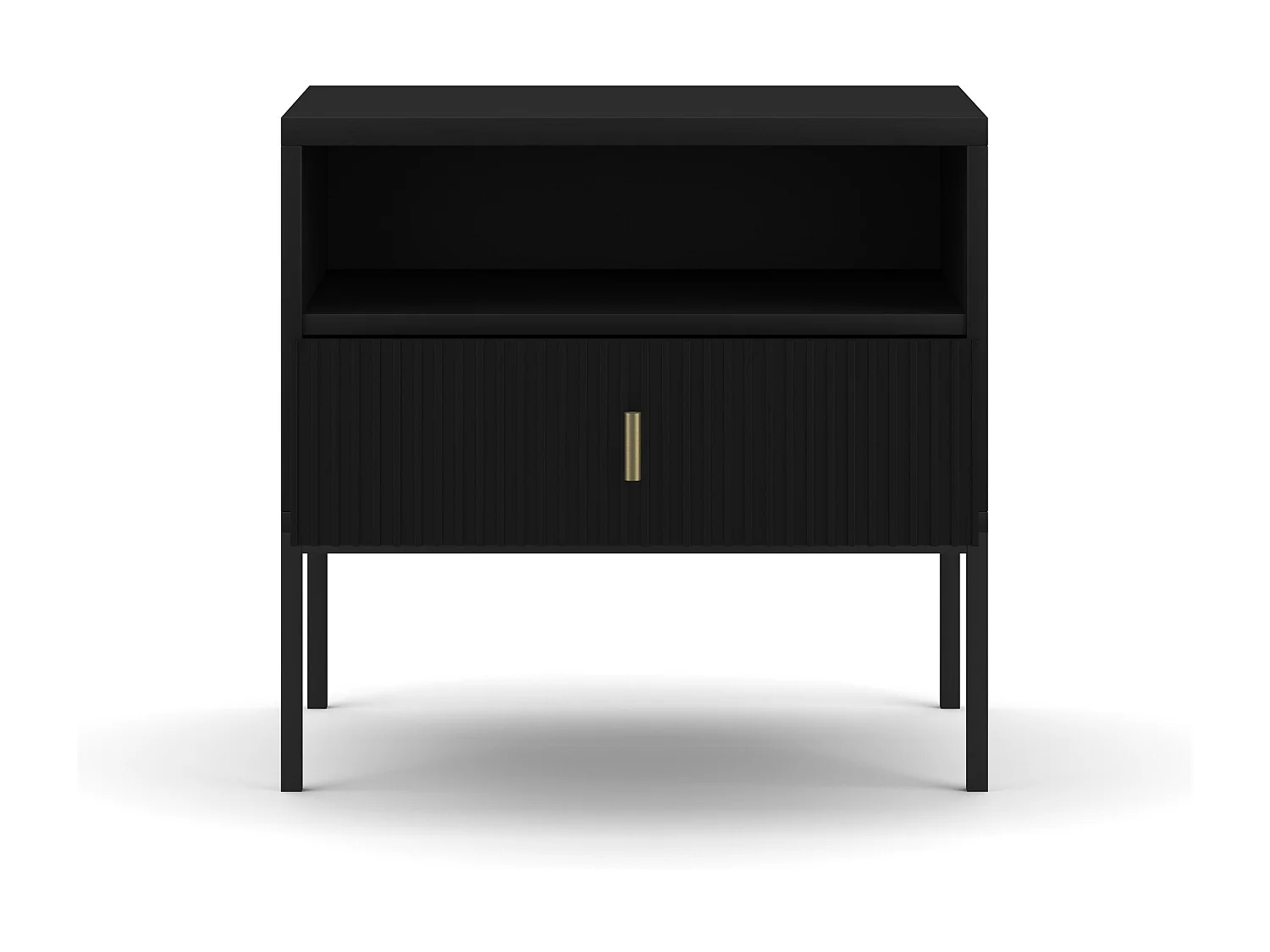 Nachtkastje MAGGIORE NS54 1D 54x39x52 Zwart