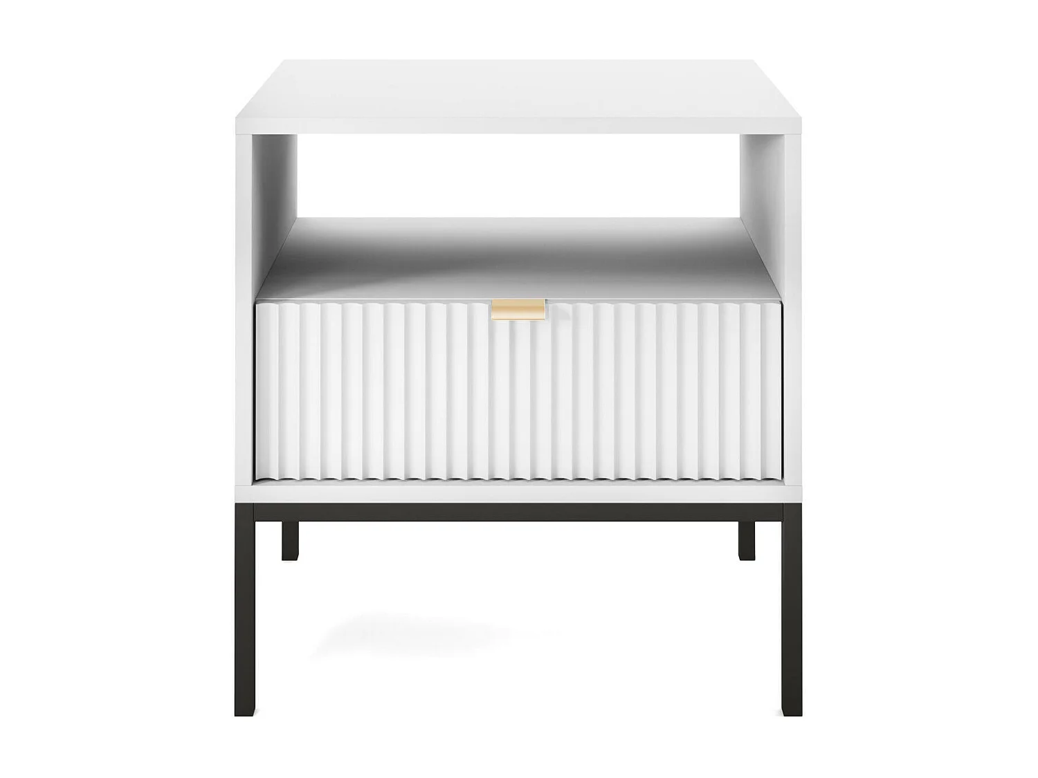 Comodino AVON NS54 1D 54x39x56 Bianco