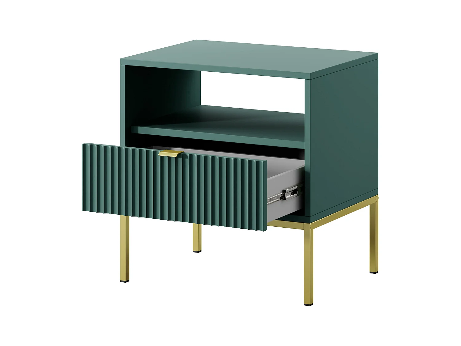 Nachttisch AVON NS54 1D 54x39x56 Grün