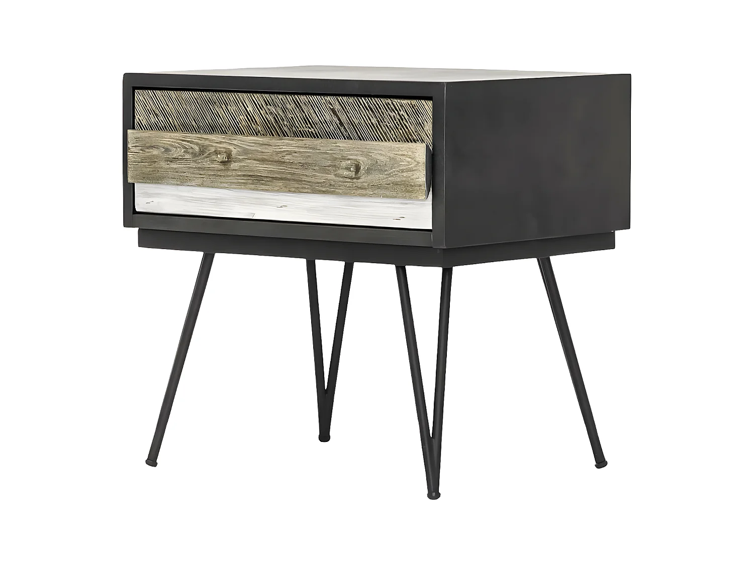 Table De Chevet ADESSO NS60 1D 60x45x58 Beige