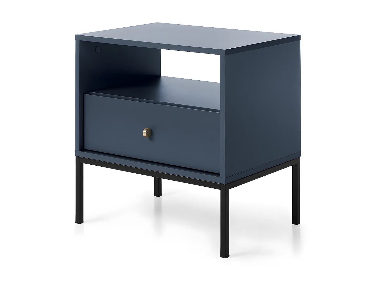 Table De Chevet MONO NS54 1D 54x39x56 Bleu