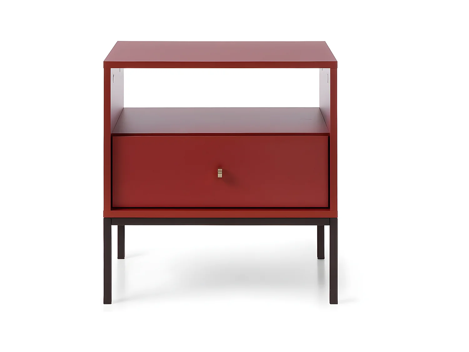 Table De Chevet MONO NS54 1D 54x39x56 Rouge