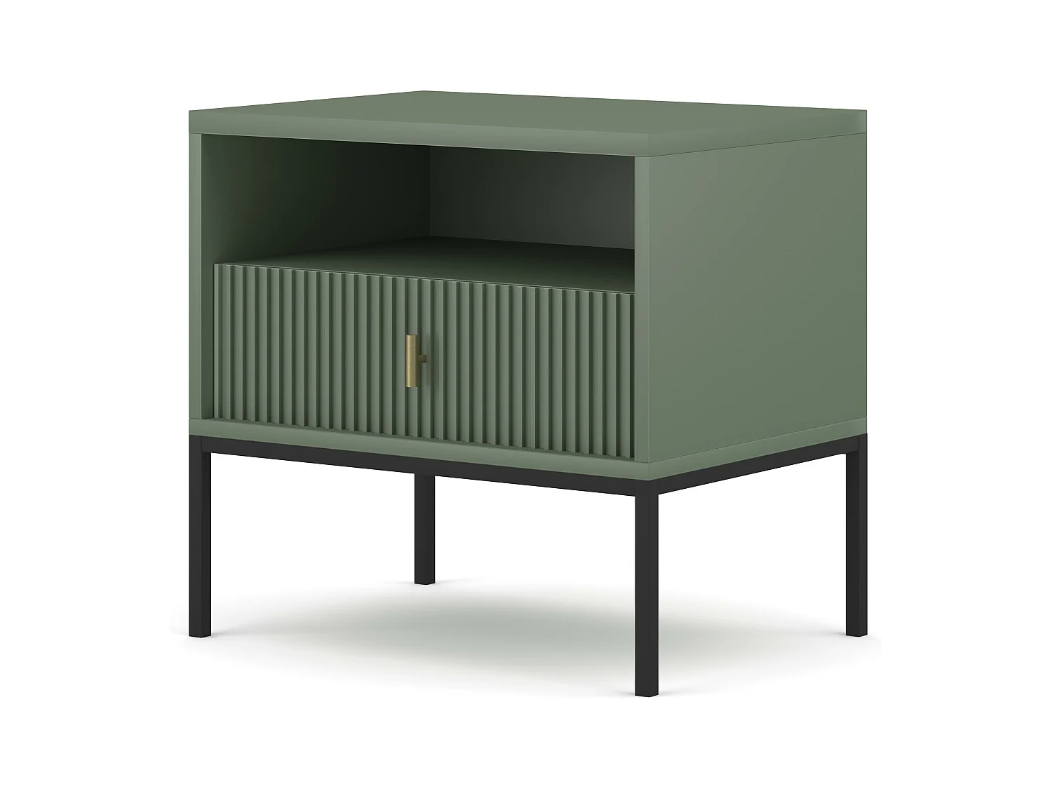 Table De Chevet MAGGIORE NS54 1D 54x39x52 Vert