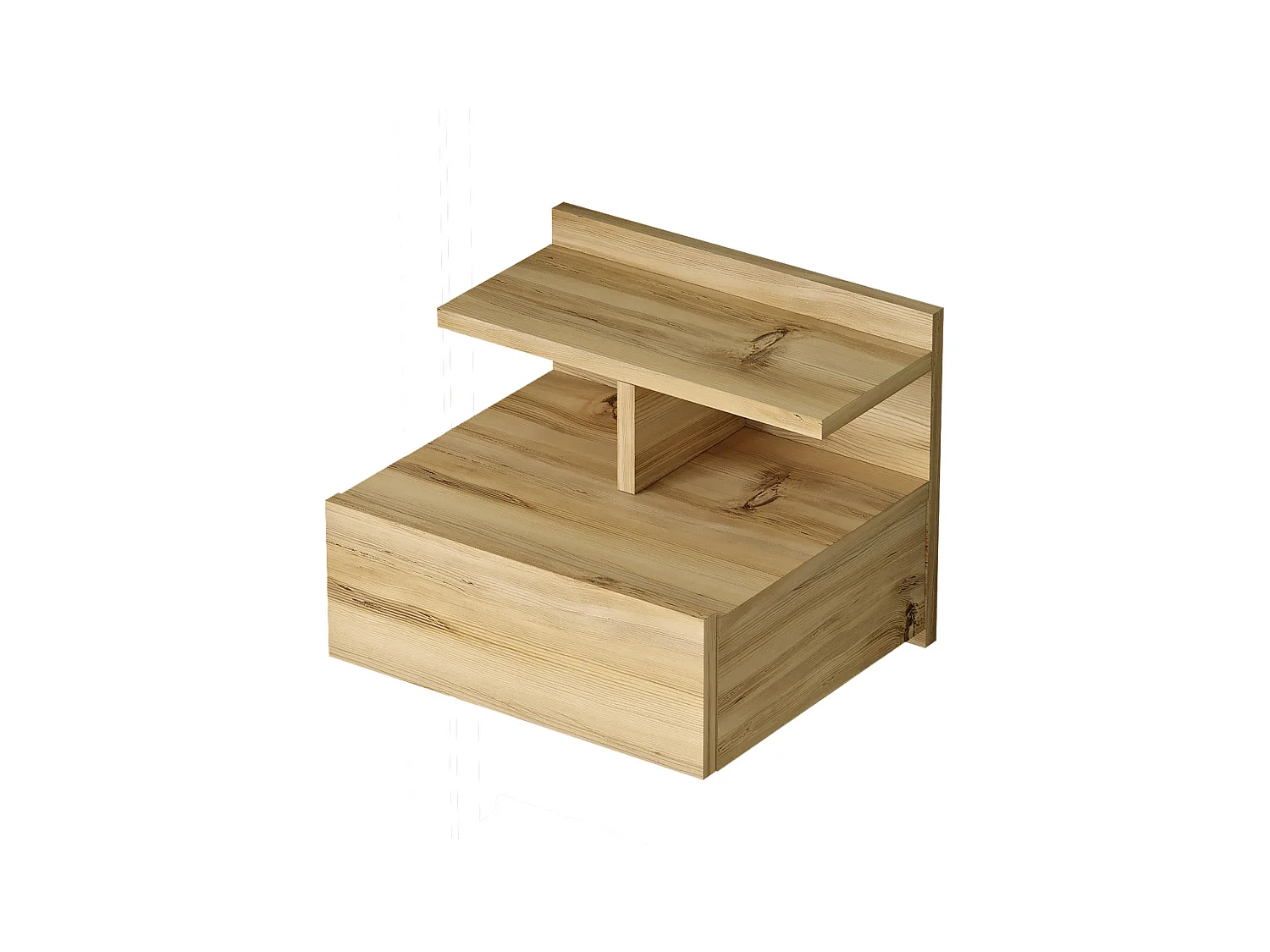 Table De Chevet LUVIO NS40 1D 40x36x32 Naturel