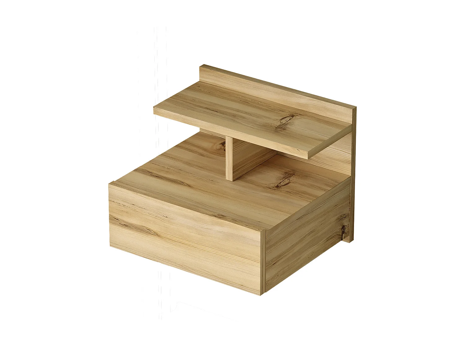 Table De Chevet LUVIO NS40 1D 40x36x32 Naturel