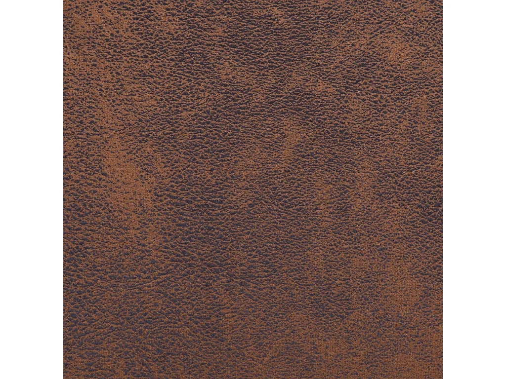 Fauteuil kubus kunstsuède bruin