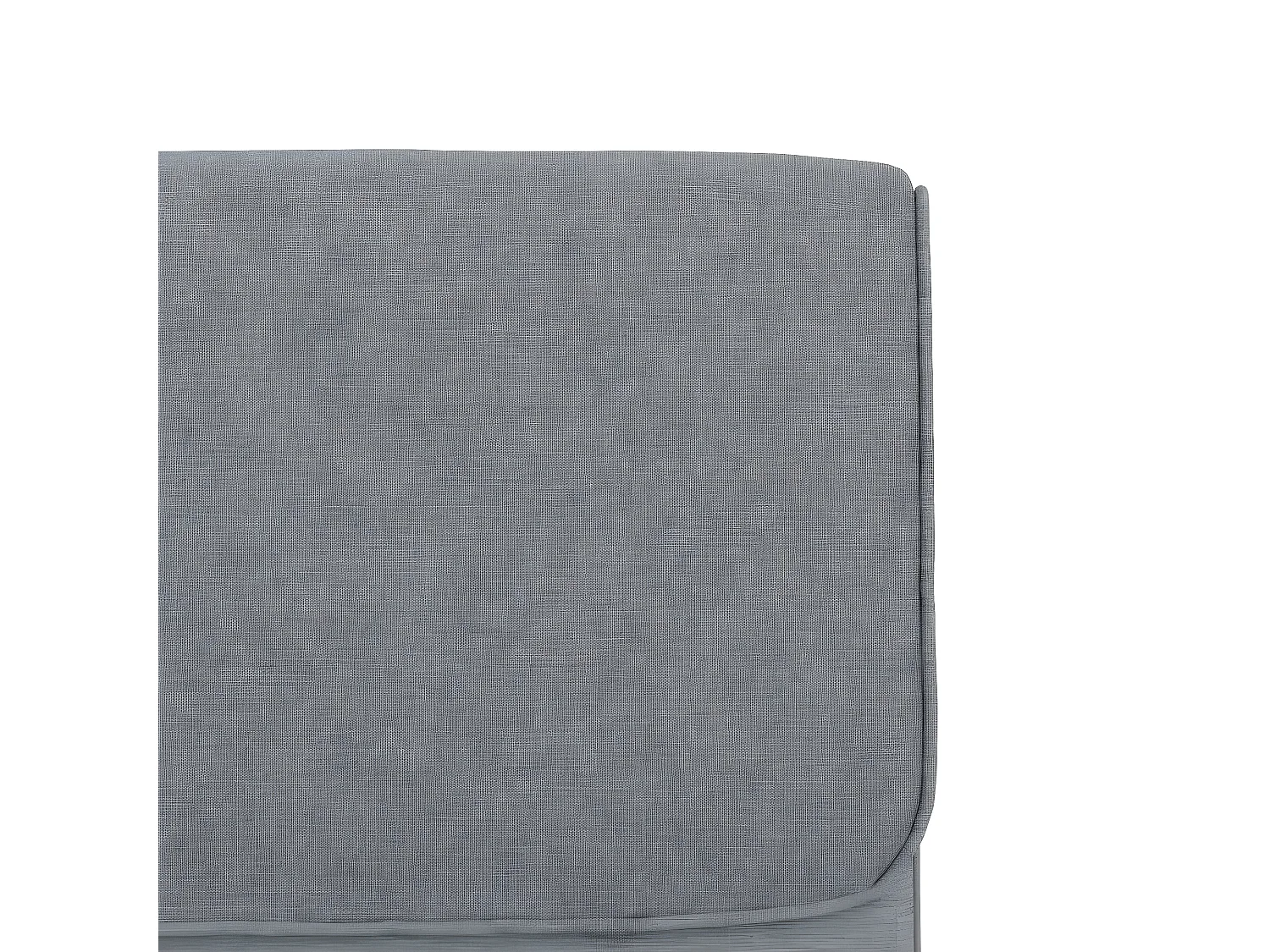 Chaise longue Gris clair 55x64x80 cm Tissu