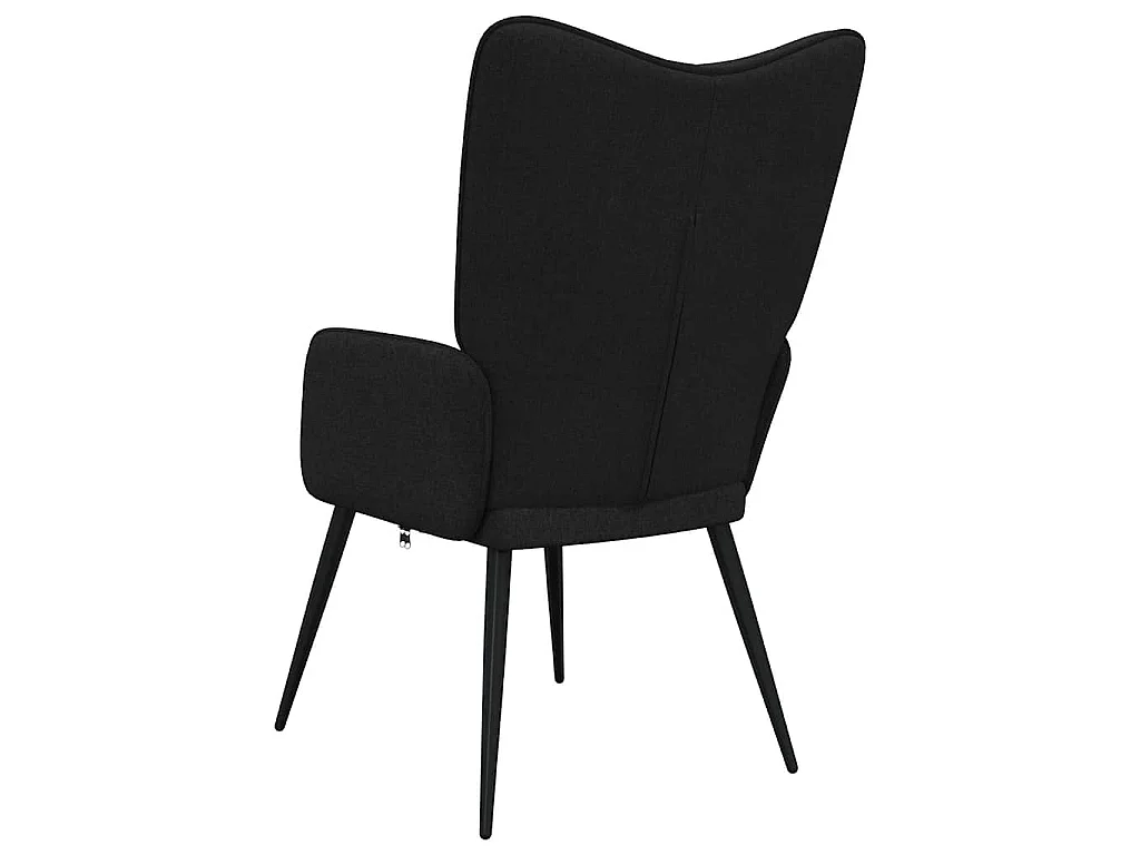 Relaxsessel Schwarz Stoff