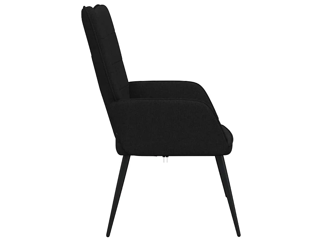 Relaxsessel Schwarz Stoff