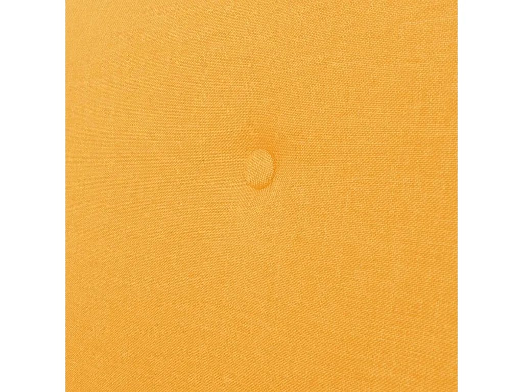 Sillón de tela amarillo