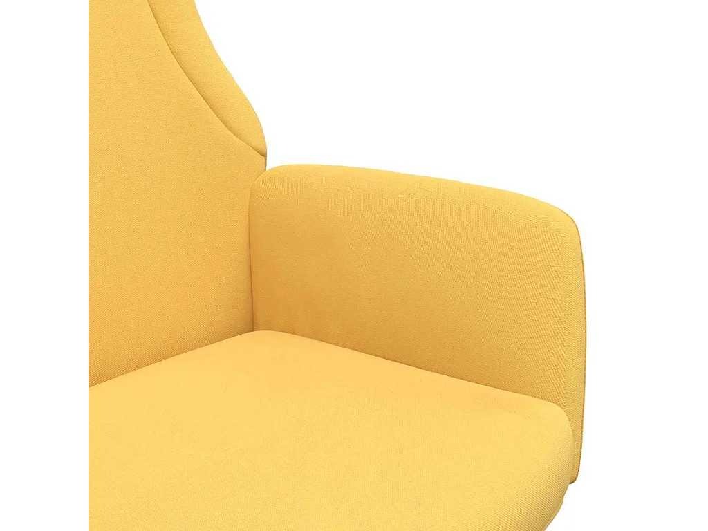 Poltrona Relax Giallo Senape in Tessuto