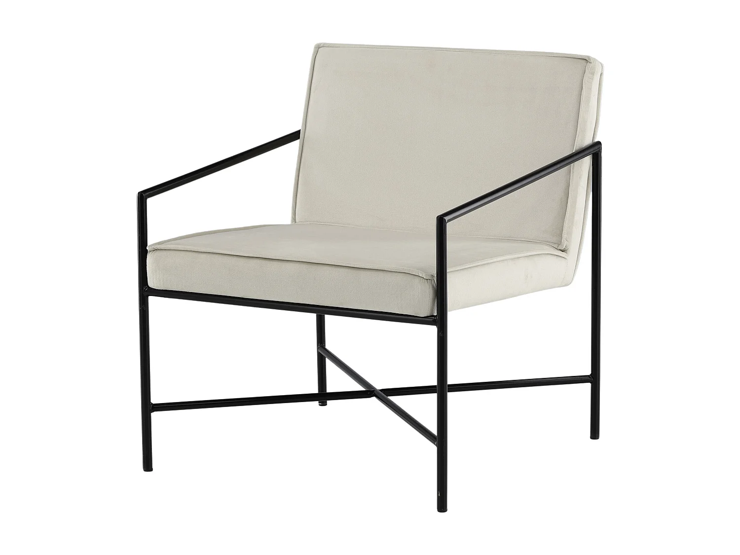 Fauteuil RAKEL AC 1NOS 66x65x78 Beige