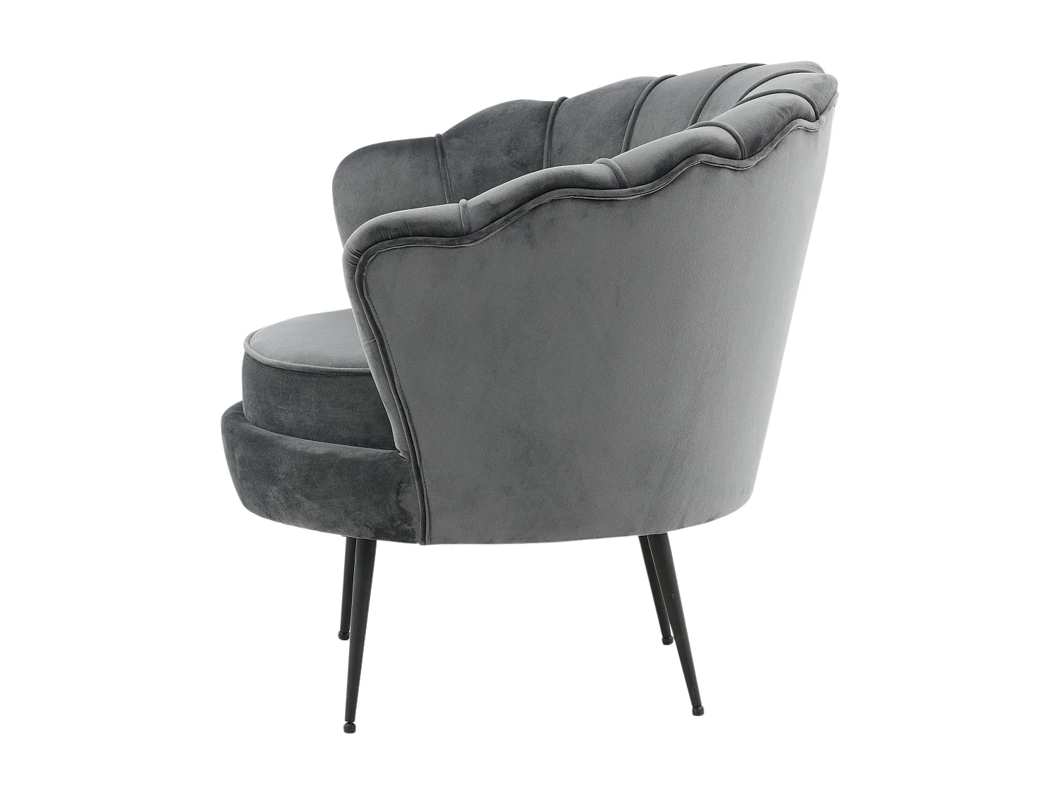 Sessel CALAIS AC 1NOS 83x77x45 Dunkelgrau