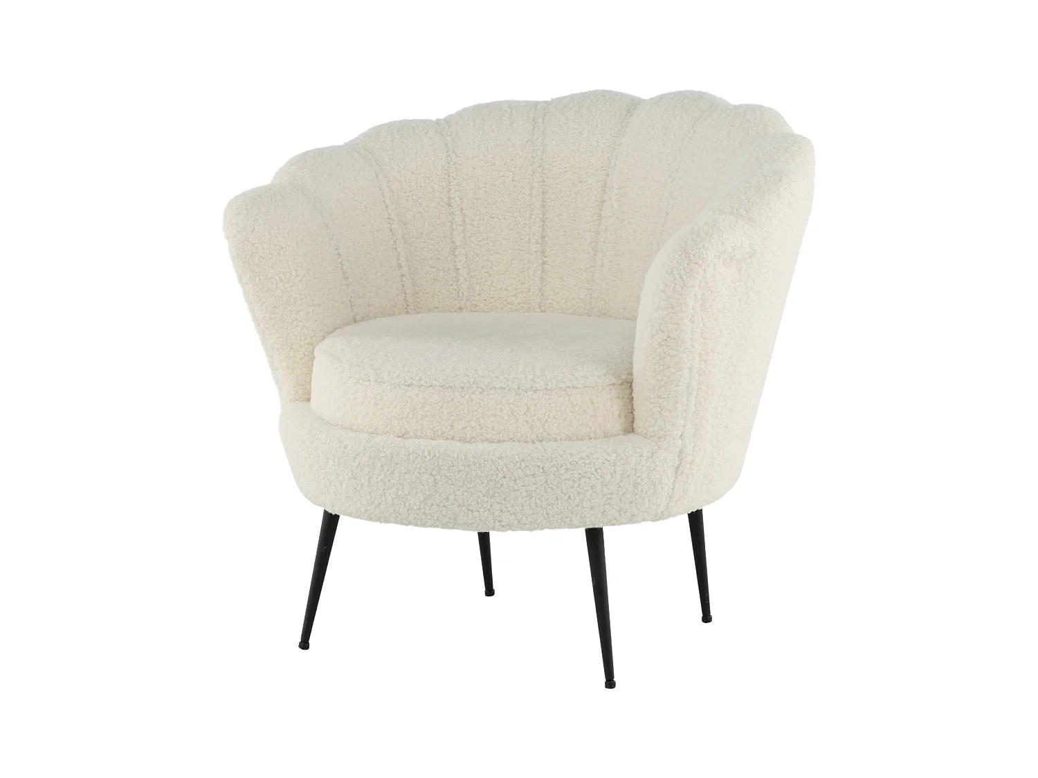 Fauteuil CALAIS AC 1NOS 83x77x76 Blanc