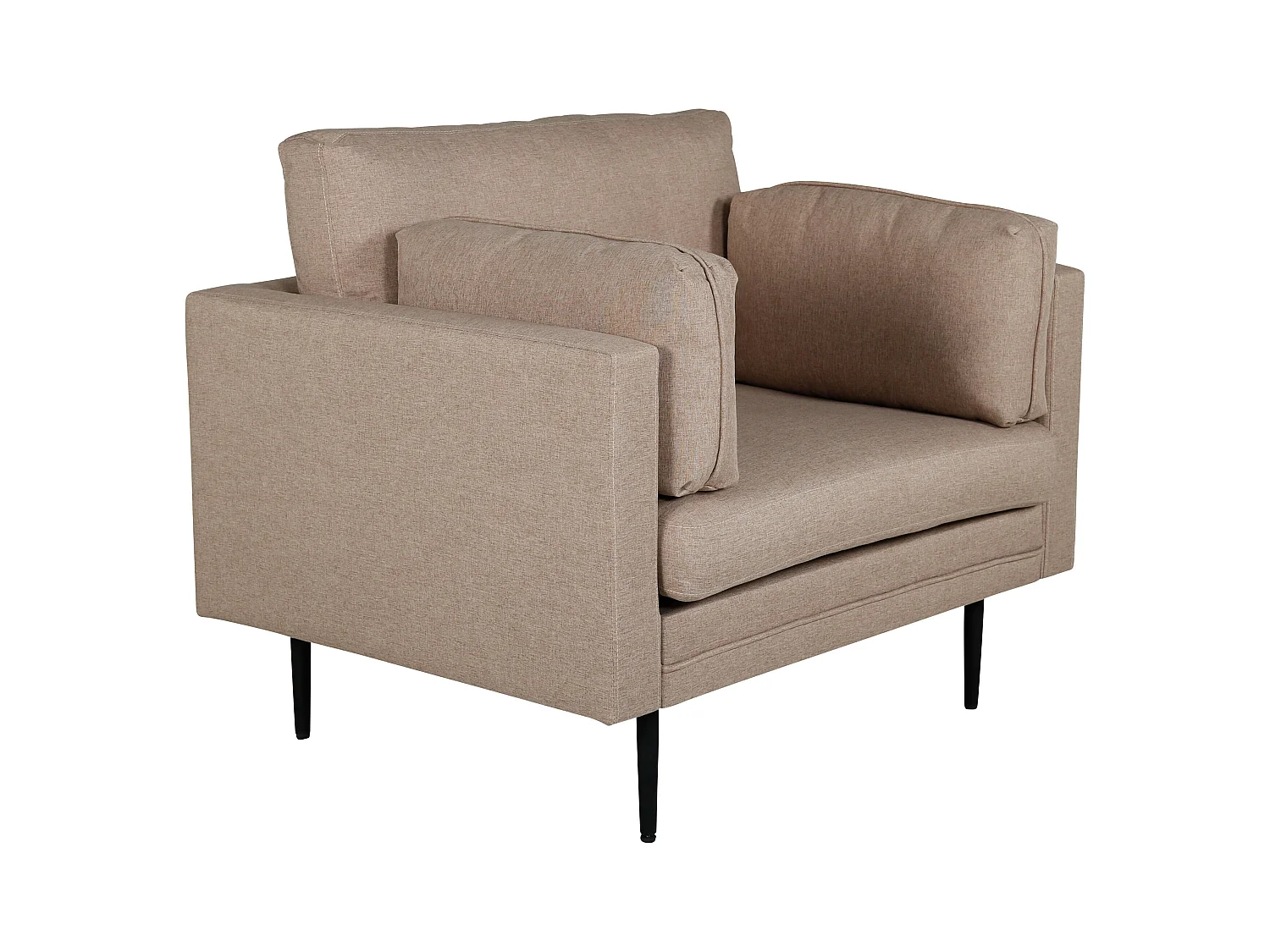 Fauteuil BOOM AC 1NOS 110x86x84 Brun
