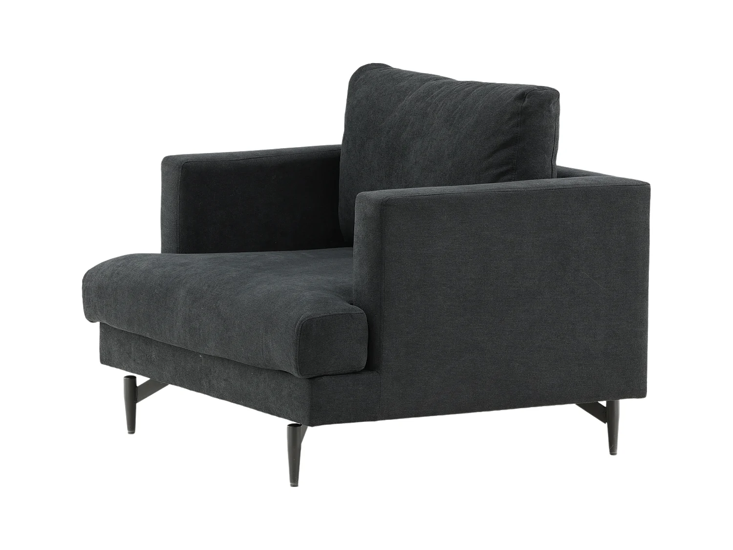 Sessel SOFIA AC 1NOS 108x92x82 Schwarz