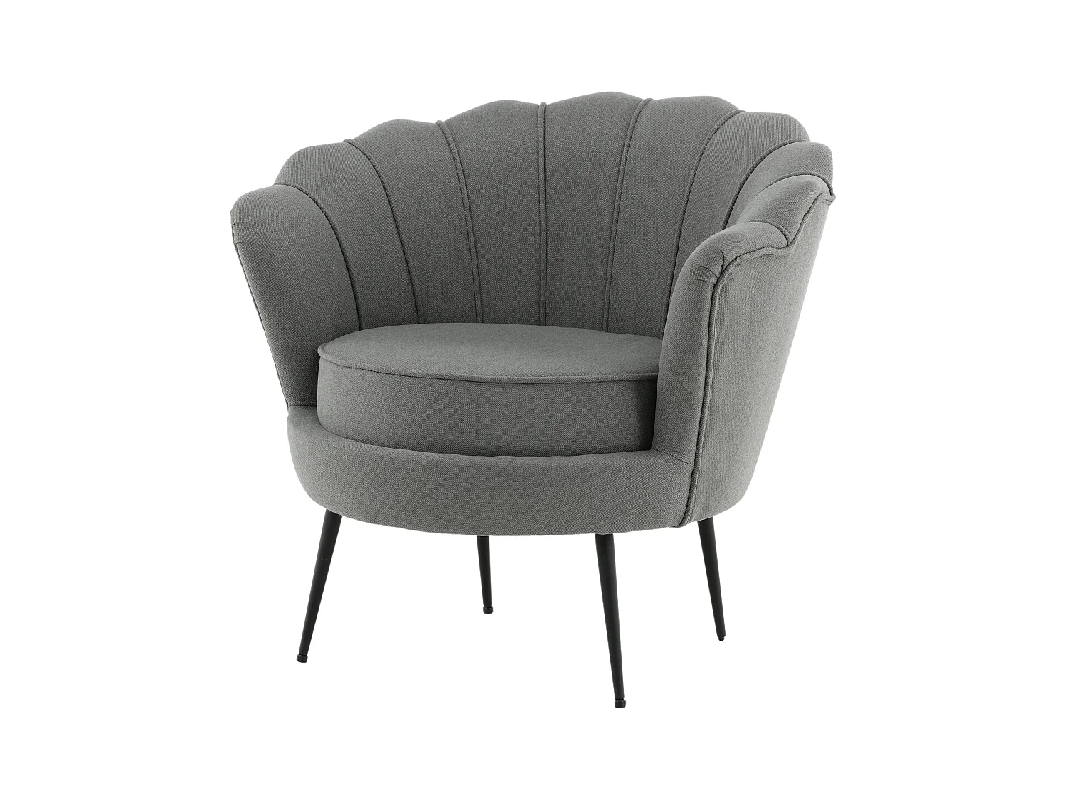 Fauteuil CALAIS AC 1NOS 83x77x45 Gris