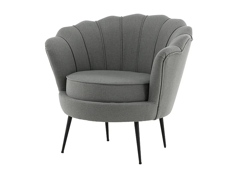 Fauteuil CALAIS AC 1NOS 83x77x45 Gris