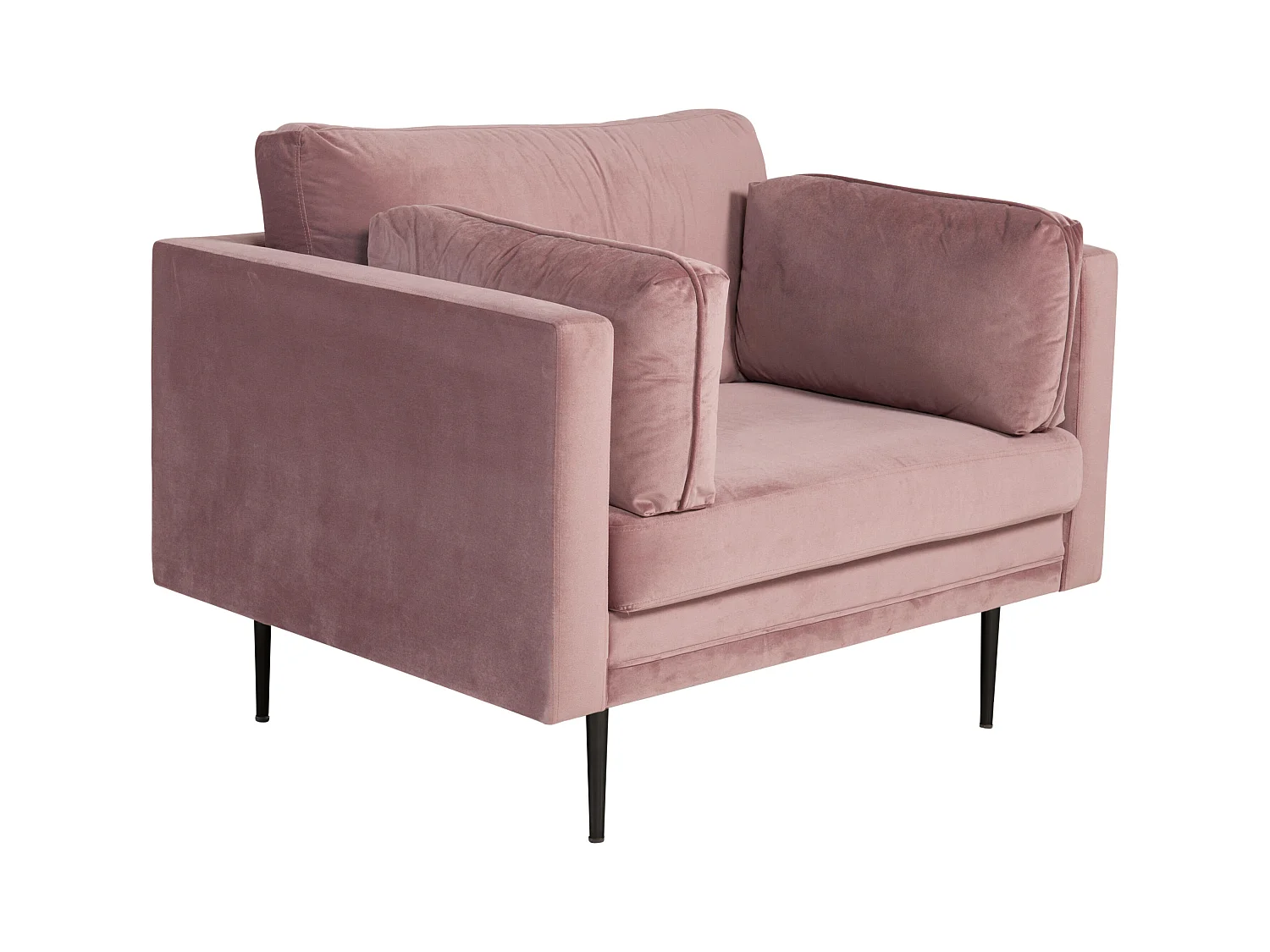 Fauteuil BOOM AC 1NOS 65x65x70 Rose