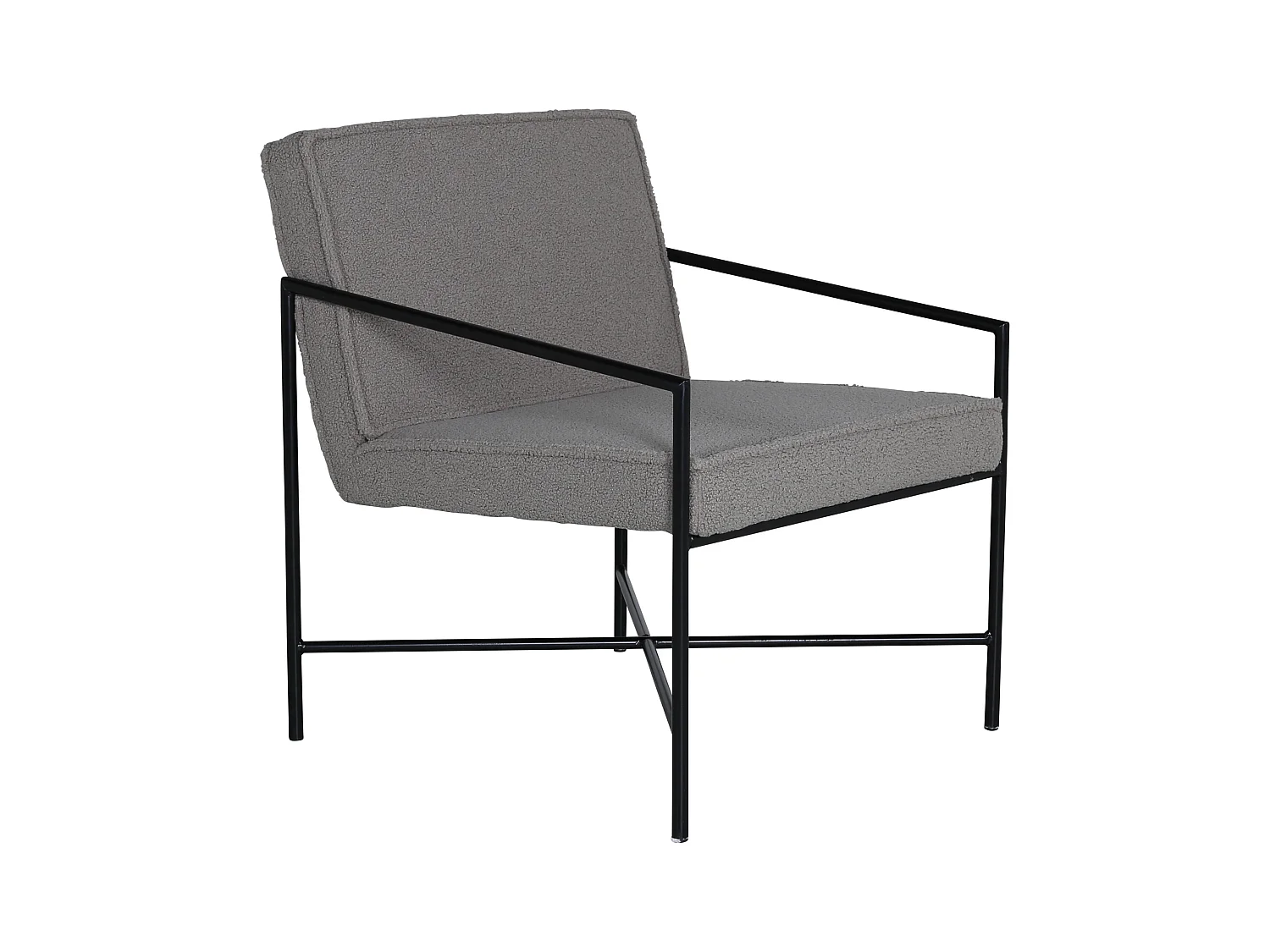 Fauteuil RAKEL AC 1NOS 66x65x78 Gris