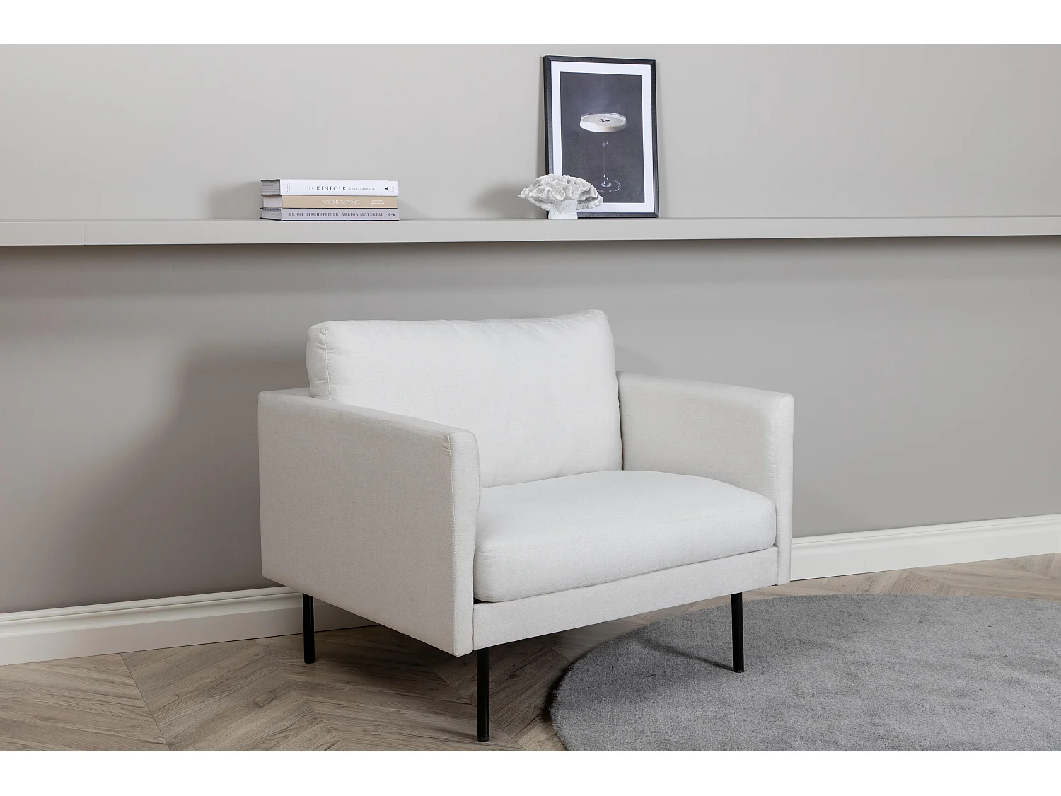 Fauteuil ZOOM AC 1NOS 95x84x80 Beige