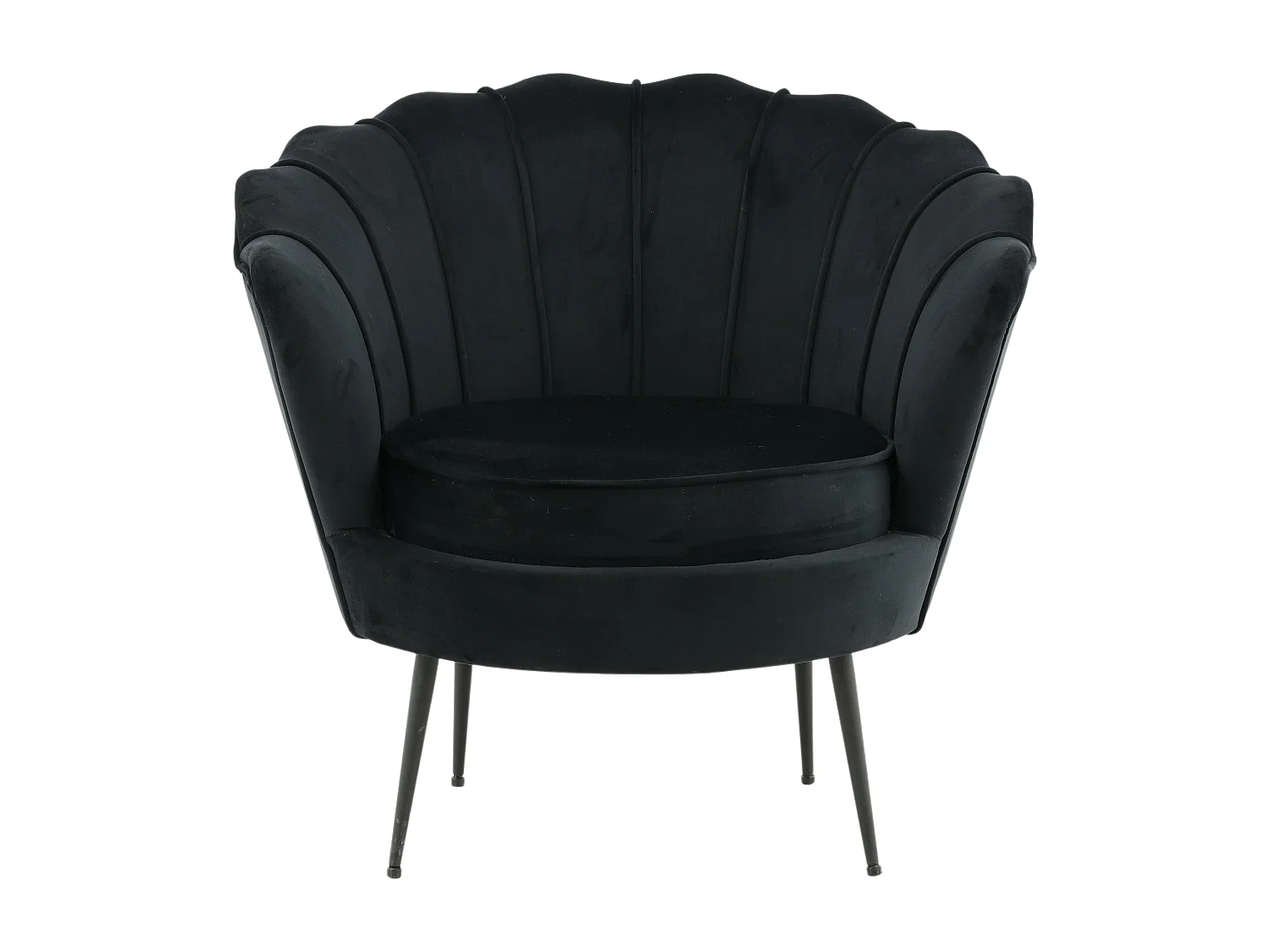 Fauteuil CALAIS AC 1NOS 83x77x45 Zwart