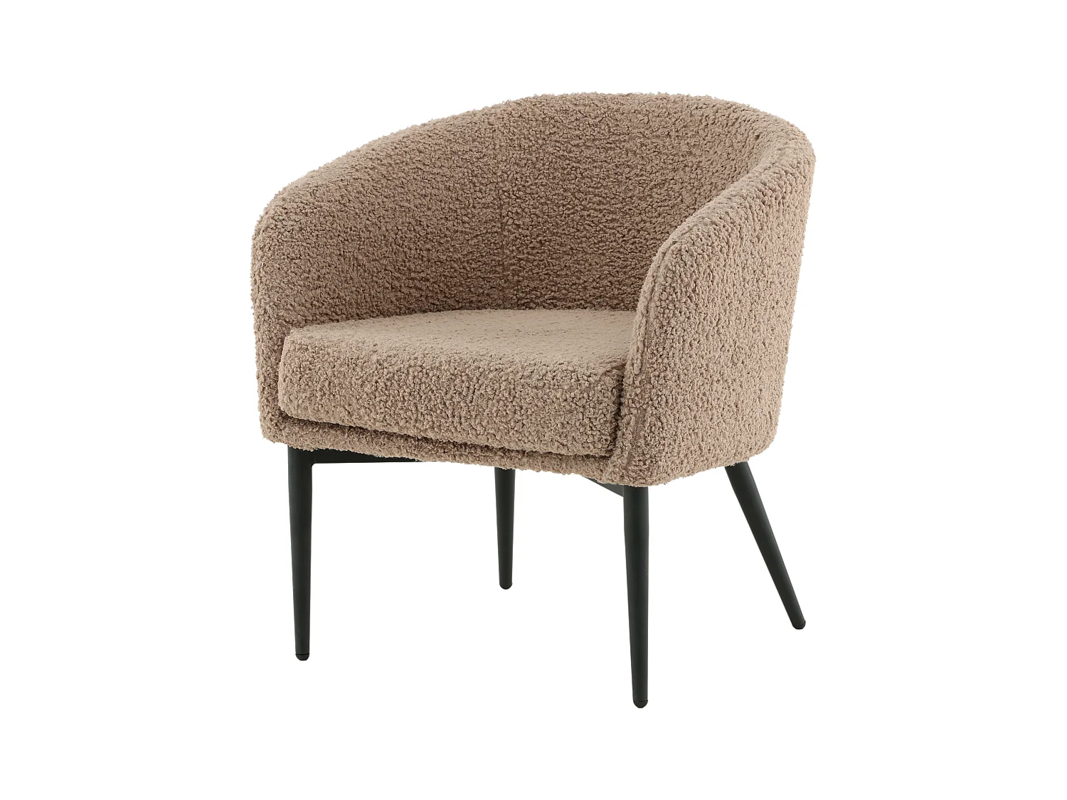 Fauteuil FLUFFY AC 1NOS 66x64x71 Brun