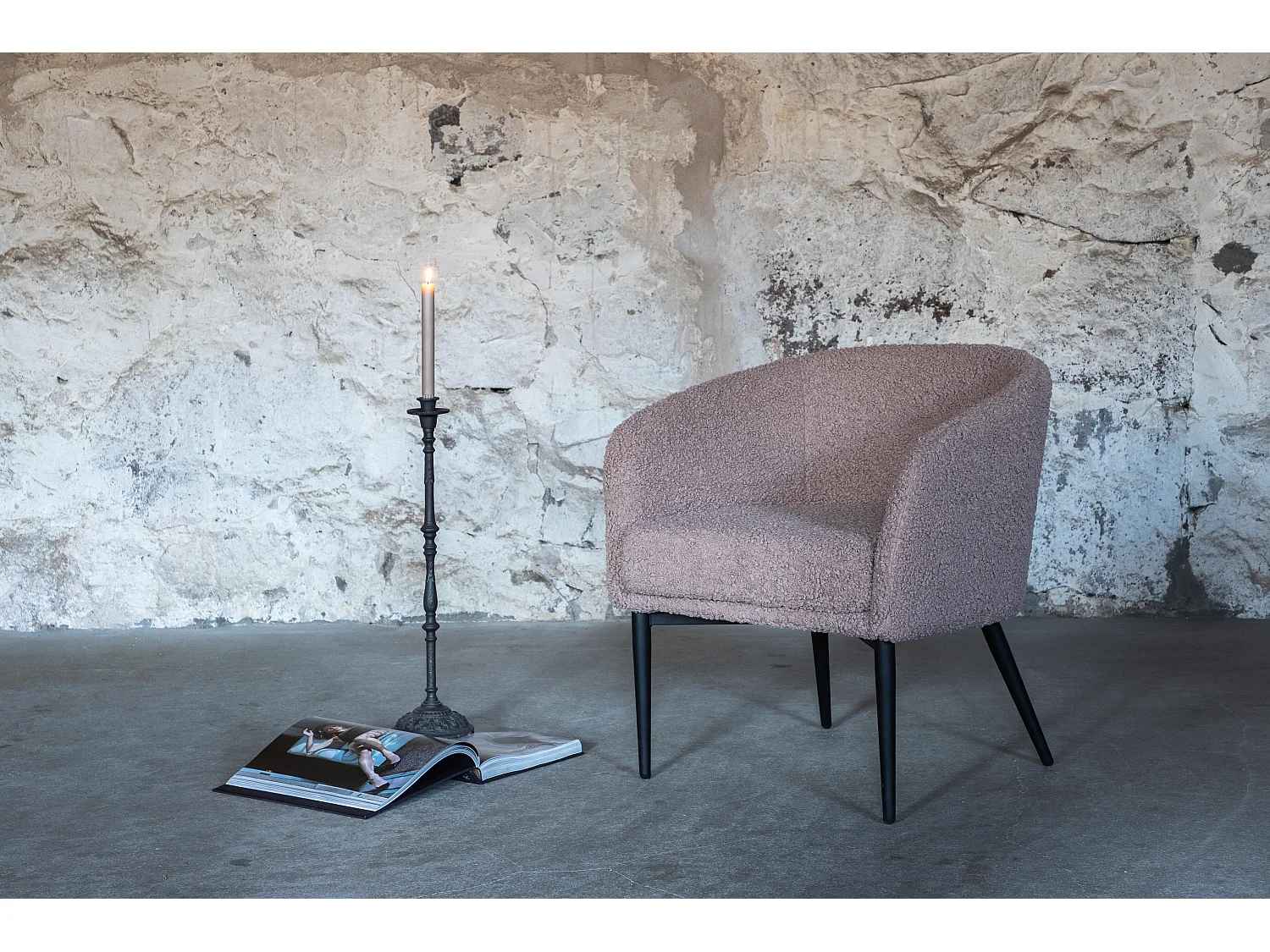 Fauteuil FLUFFY AC 1NOS 66x64x71 Brun