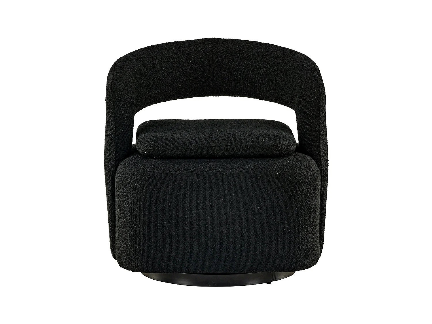 Fauteuil LAUREL AC 1NOS 69x72x75 Noir