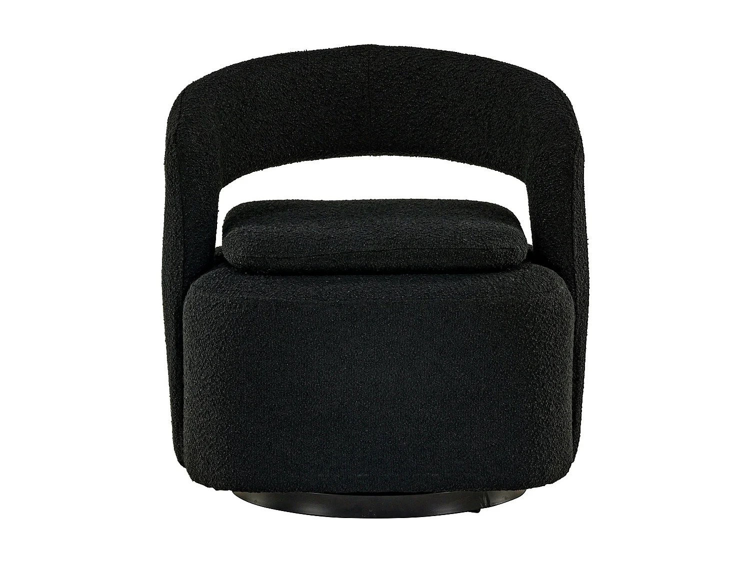 Fauteuil LAUREL AC 1NOS 69x72x75 Noir