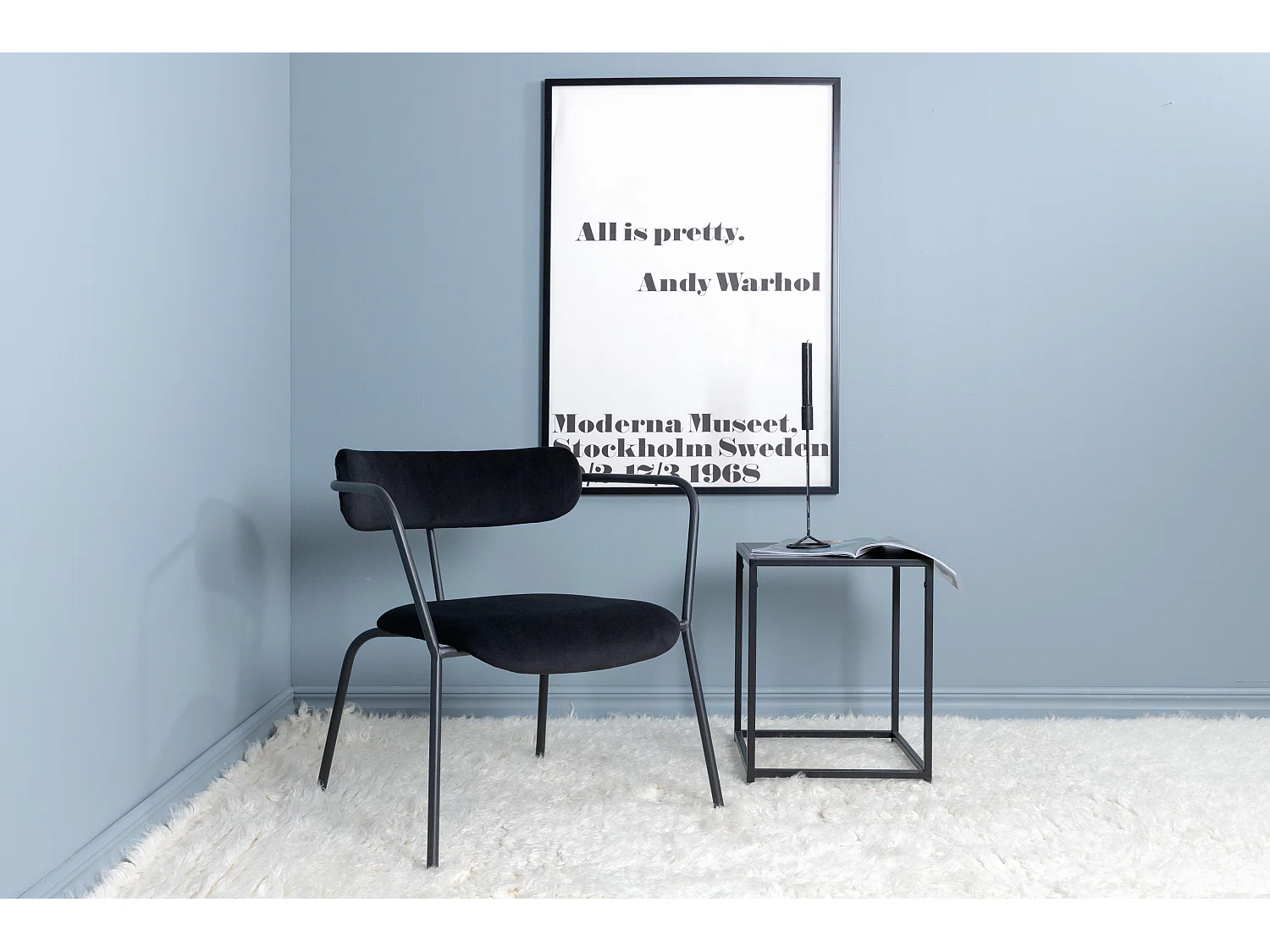 Poltrona DUFFY AC 1NOS 108x66x95 Preto