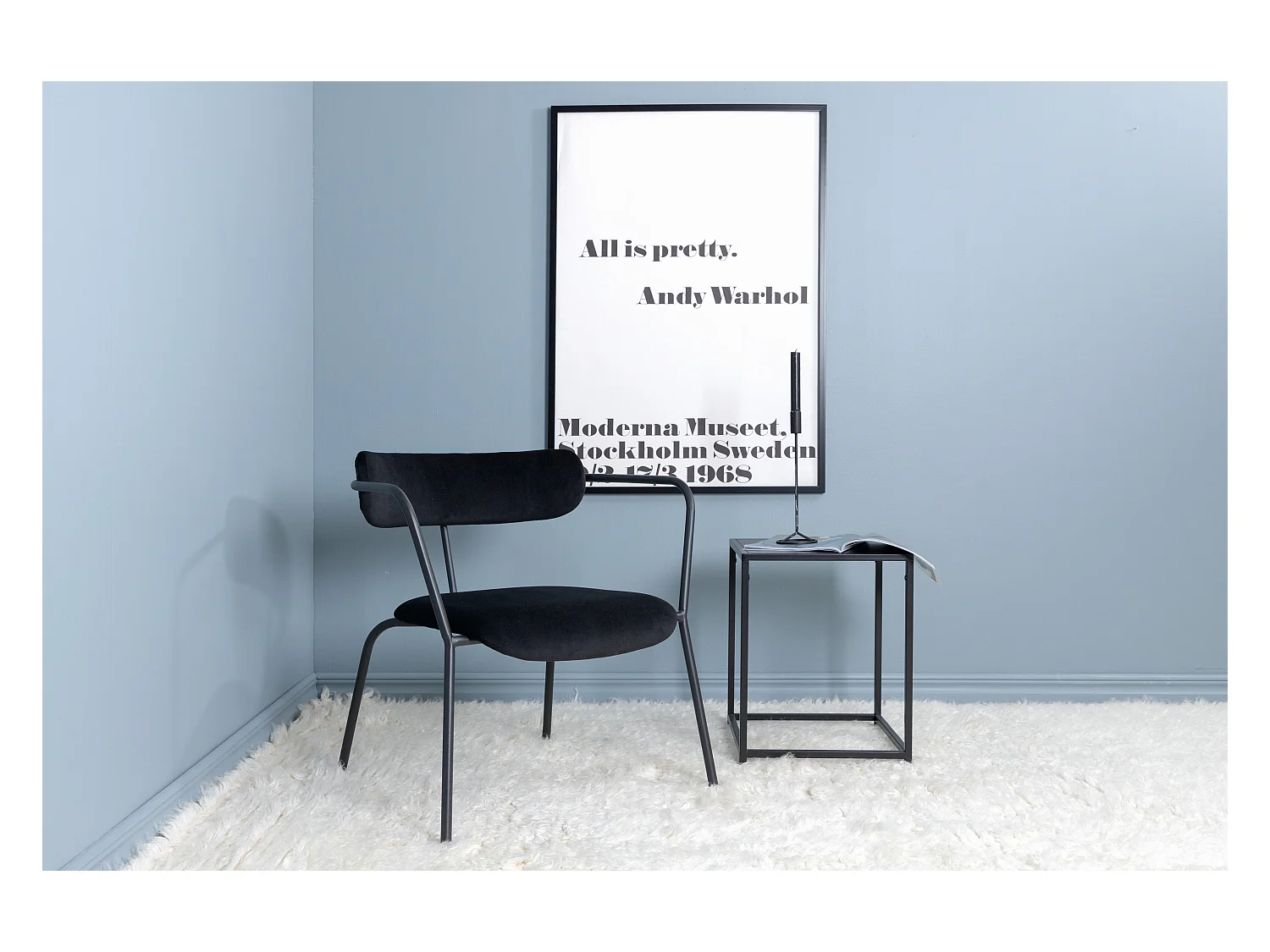 Poltrona DUFFY AC 1NOS 108x66x95 Preto