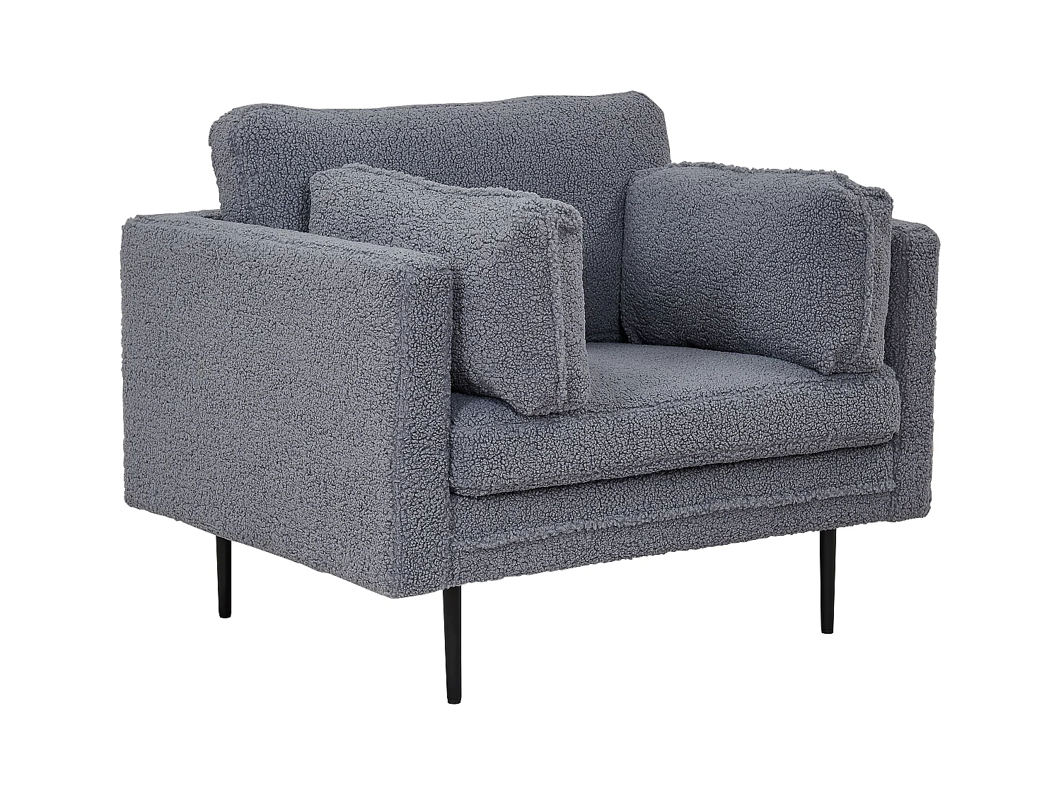 Fauteuil BOOM AC 1NOS 110x86x84 Grisfoncé