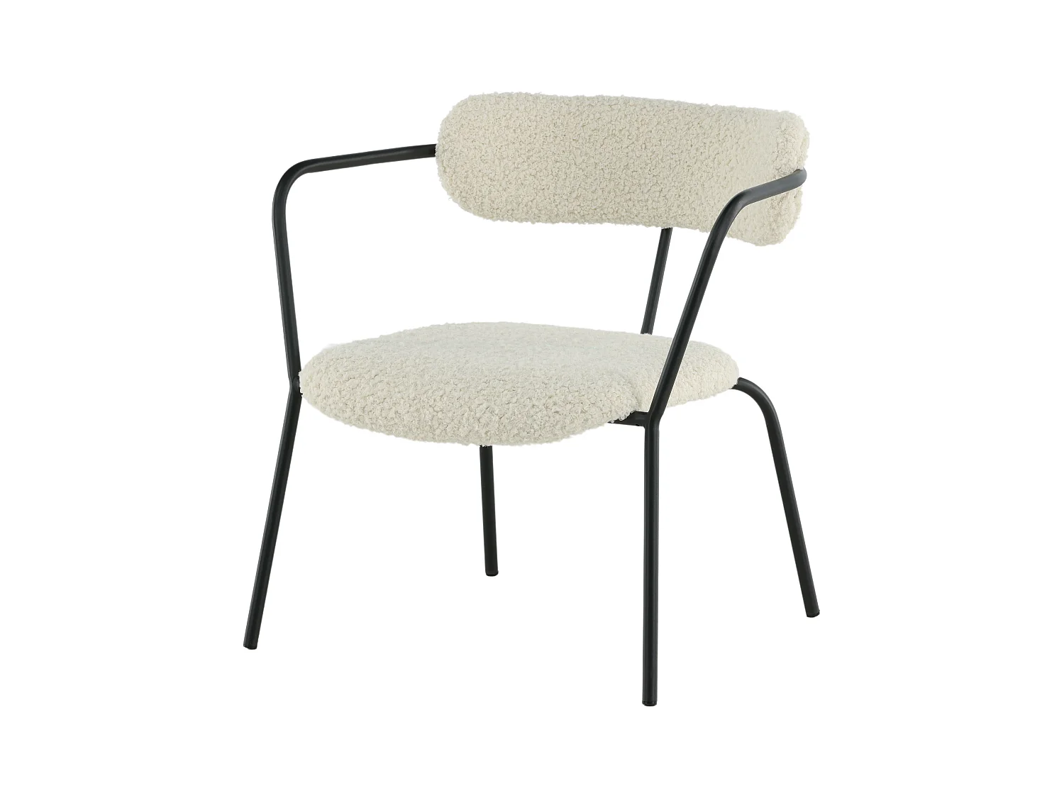 Fauteuil FLUFFY AC 1NOS 83x64x70 Blanc