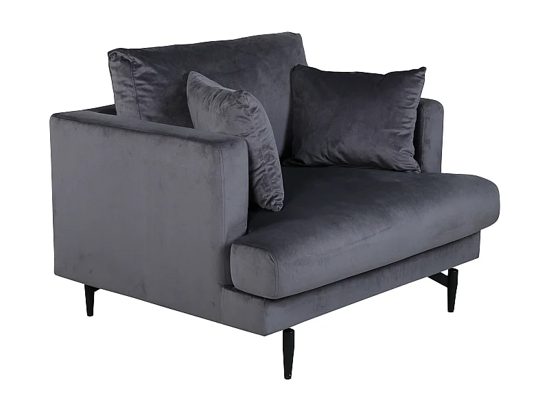Fauteuil SOFIA AC 1NOS 108x91x120 Grisfoncé