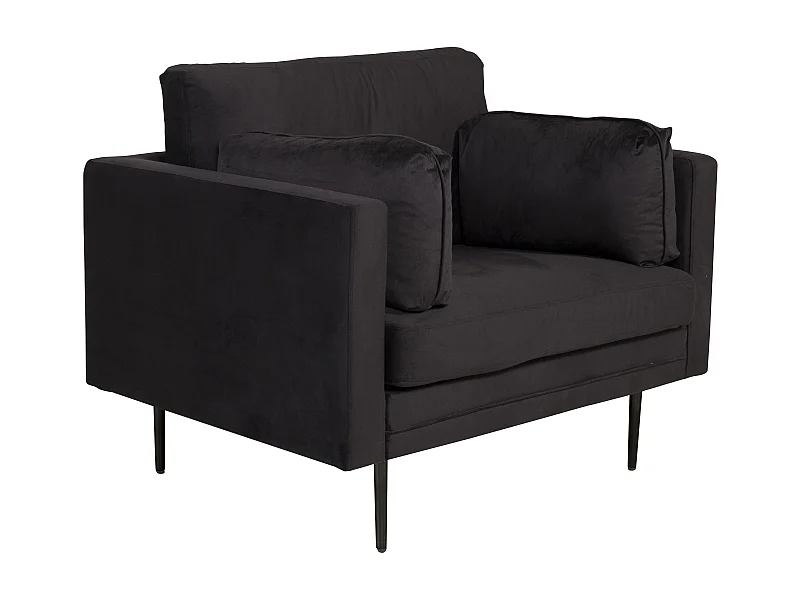 Fauteuil BOOM AC 1NOS 65x65x70 Zwart