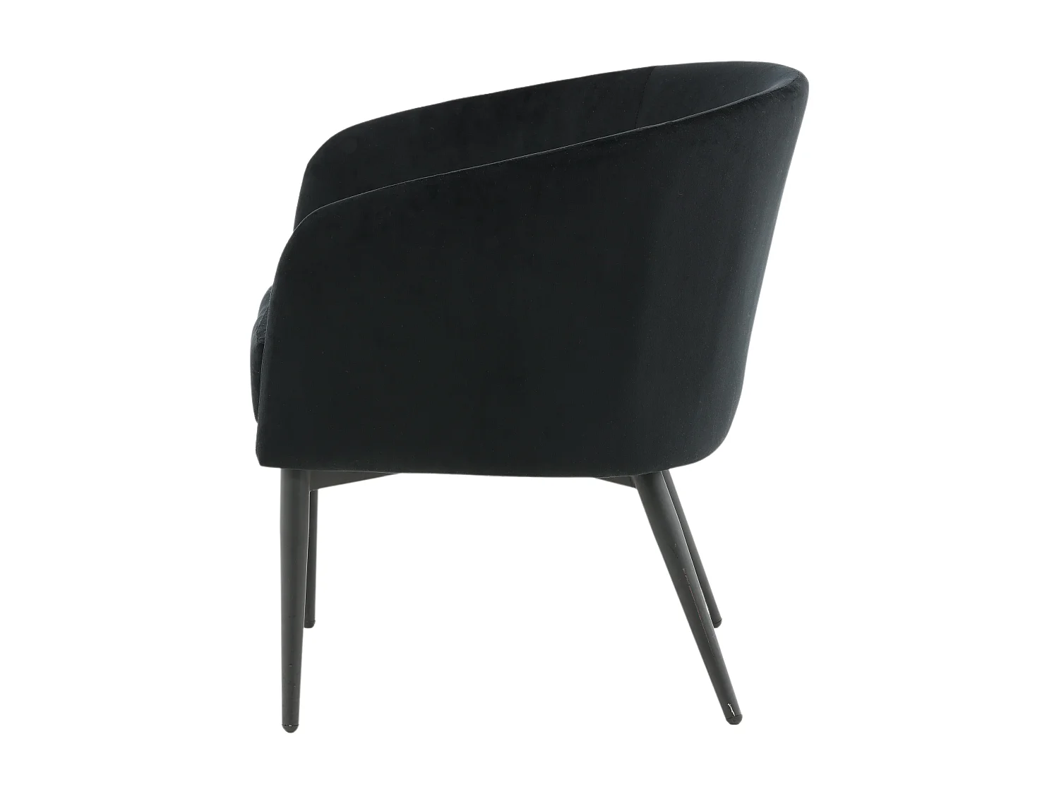 Fauteuil FLUFFY AC 1NOS 83x64x112 Zwart