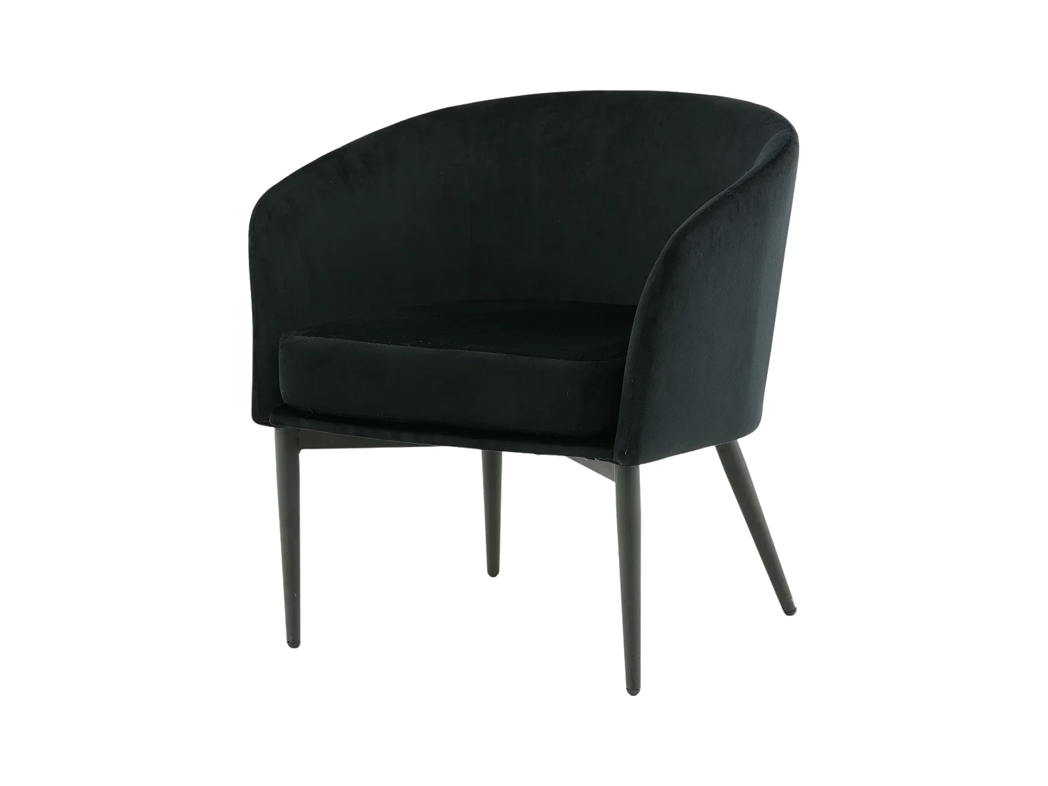 Fauteuil FLUFFY AC 1NOS 83x64x112 Noir