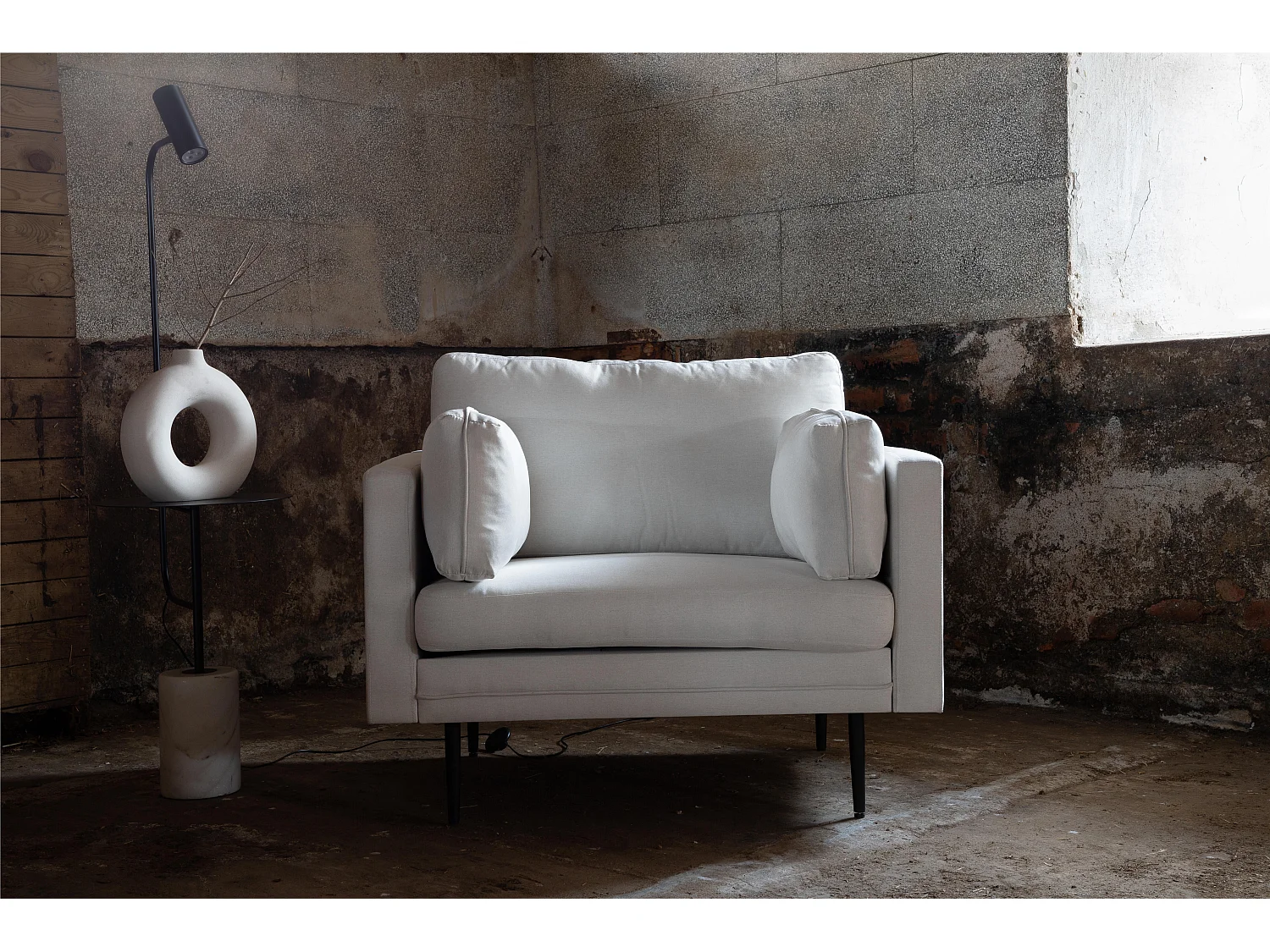 Fauteuil BOOM AC 1NOS 110x86x84 Beige